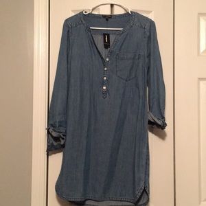 Denim dress